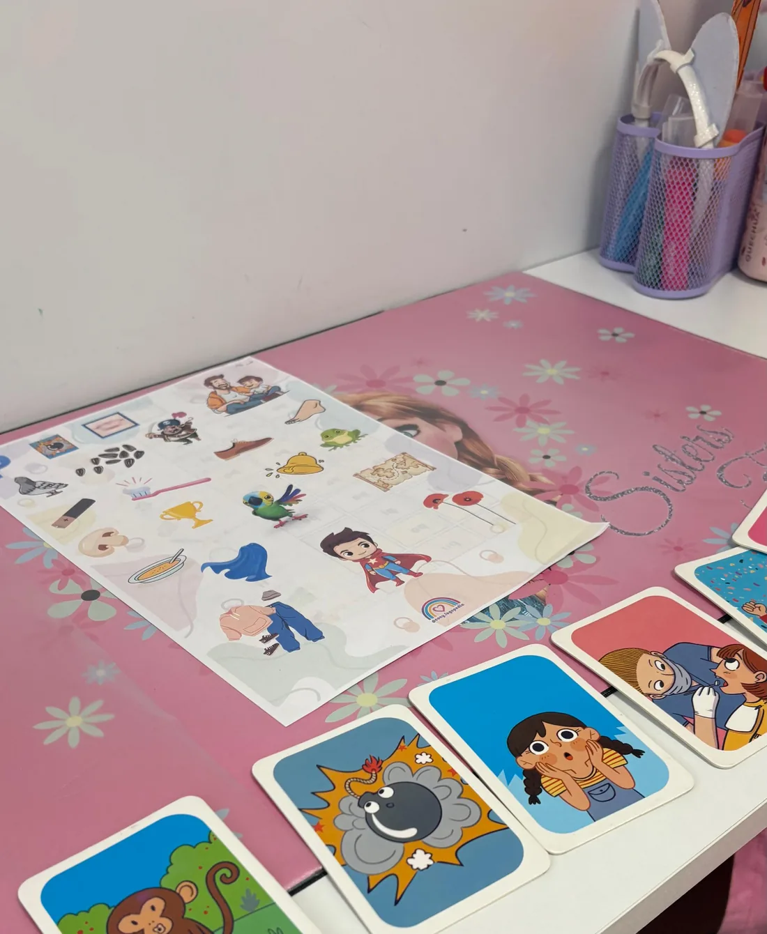 Tarjetas ilustradas para favorecer la comunicación